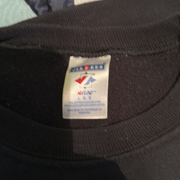 Navy Blue sweatshirt and matching lightweight windbreaker. - Picture 7 of 7